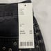BDG Urban Outfitters Black Studded Mom Jean Shorts High Rise Size 26 New