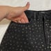 BDG Urban Outfitters Black Studded Mom Jean Shorts High Rise Size 26 New