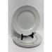 Grindleys Hotelware Vitrified England White plates Set Of Three 6 - 61 Vintage
