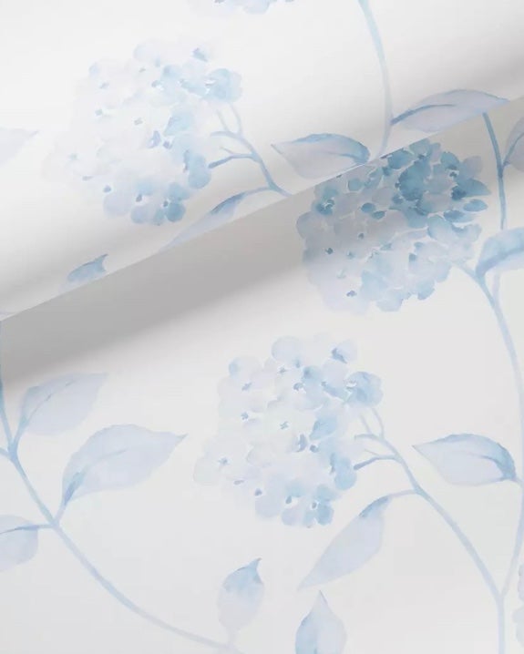 NEW Serena & Lily Hydrangea Wallpaper