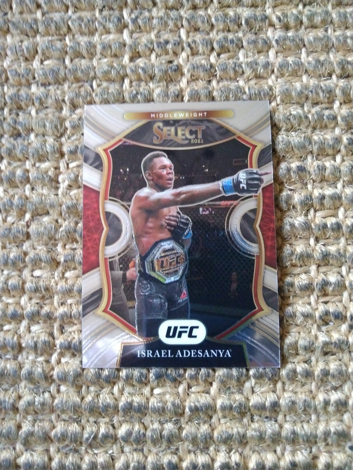2021 Panini UFC Select Debut Israel Adesanya