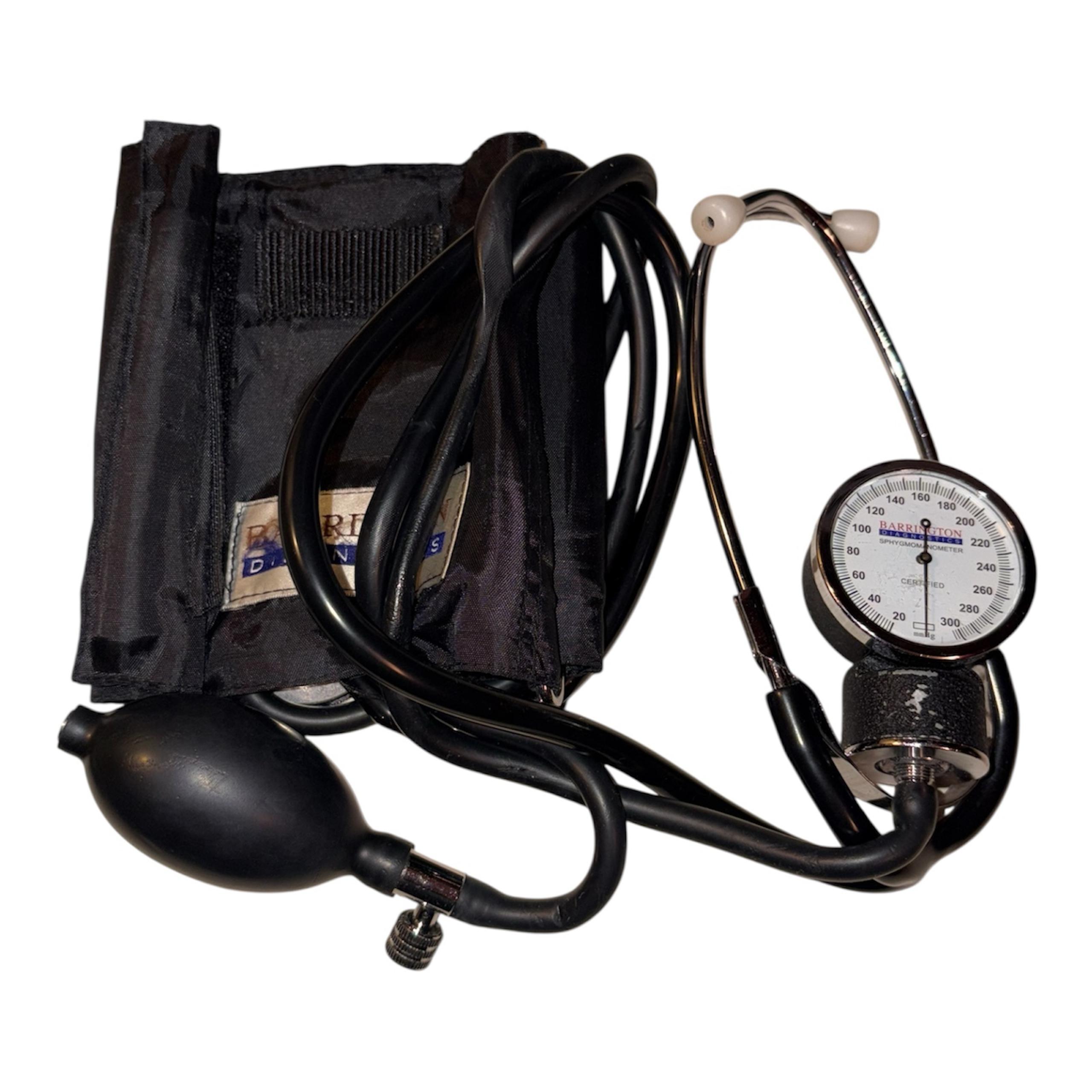 Barrington Diagnostics Blood Pressure Cuff w/ Stethoscope