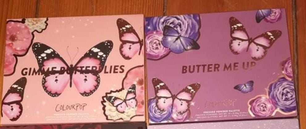 Colourpop Gimme Butterflies and Butter M