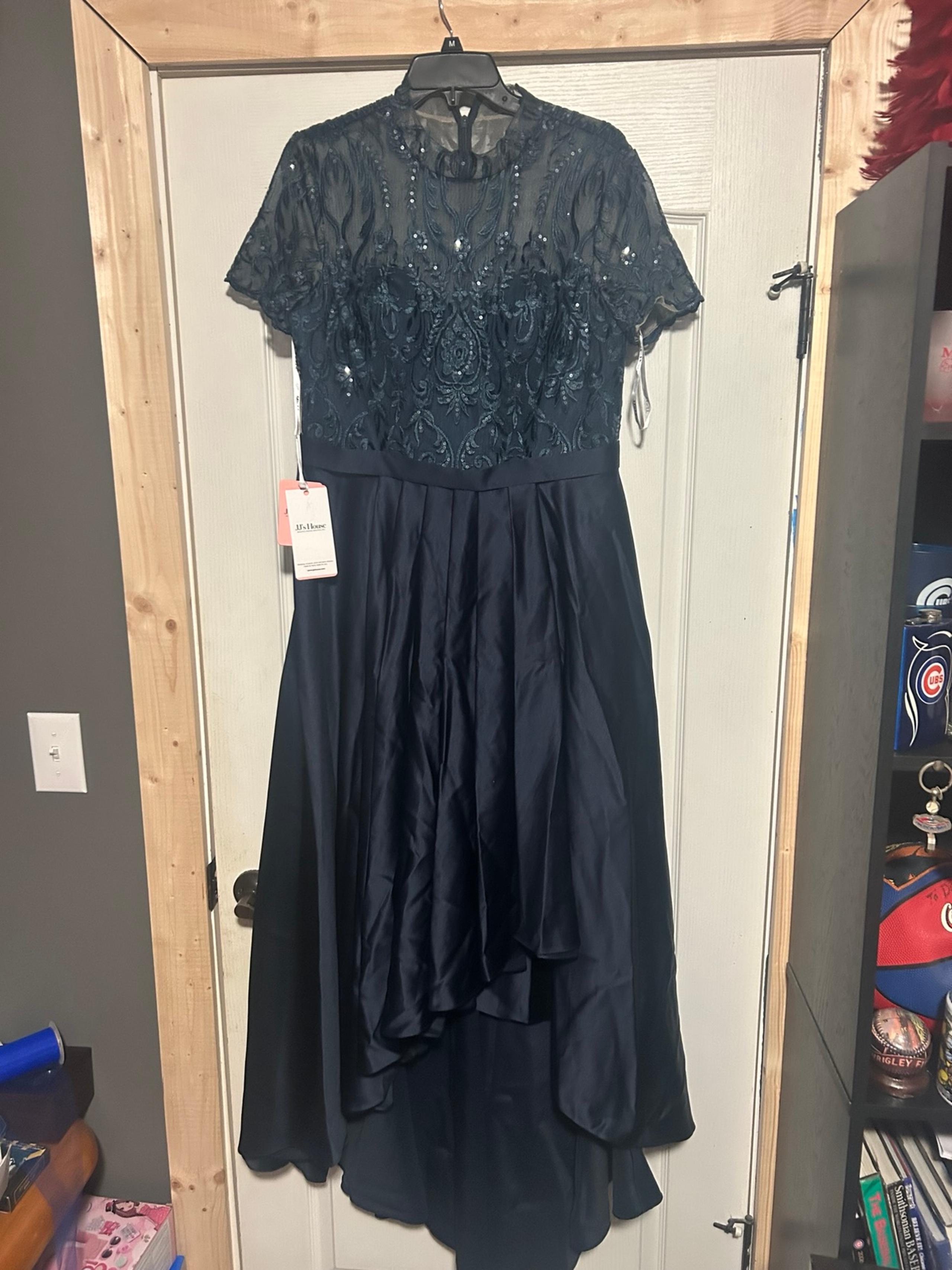 JJHouse A-line Navy formal dress size 14 - JJ’s House