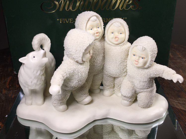 Snowbabies 5 Part Harmonie RARE
