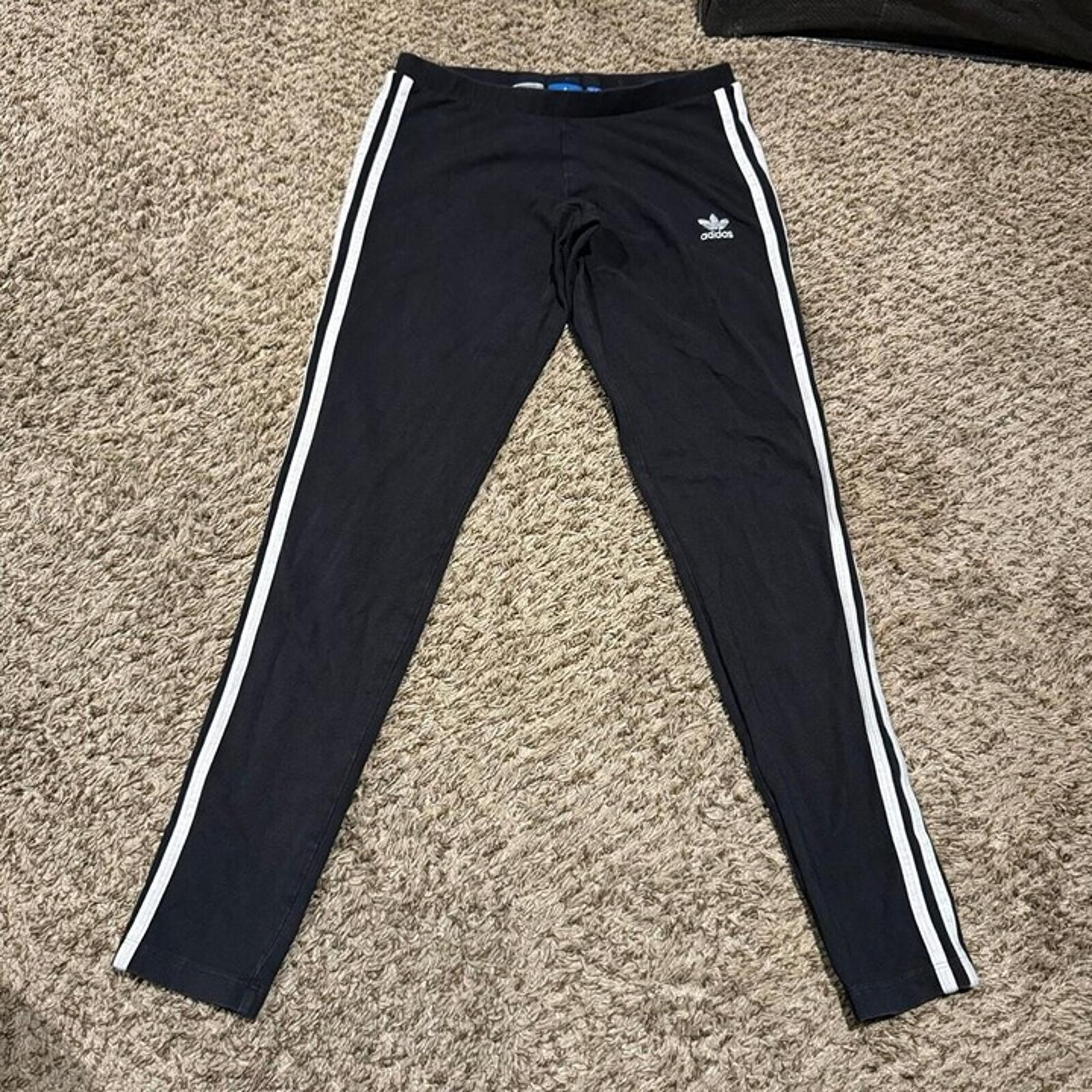 Adidas Black Women Track Pants Size Medium