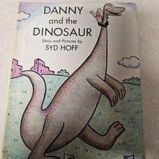 Danny and the Dinosaur Syd Hoff 1958 Hardcover 1st Edition VTG I Can Read Book