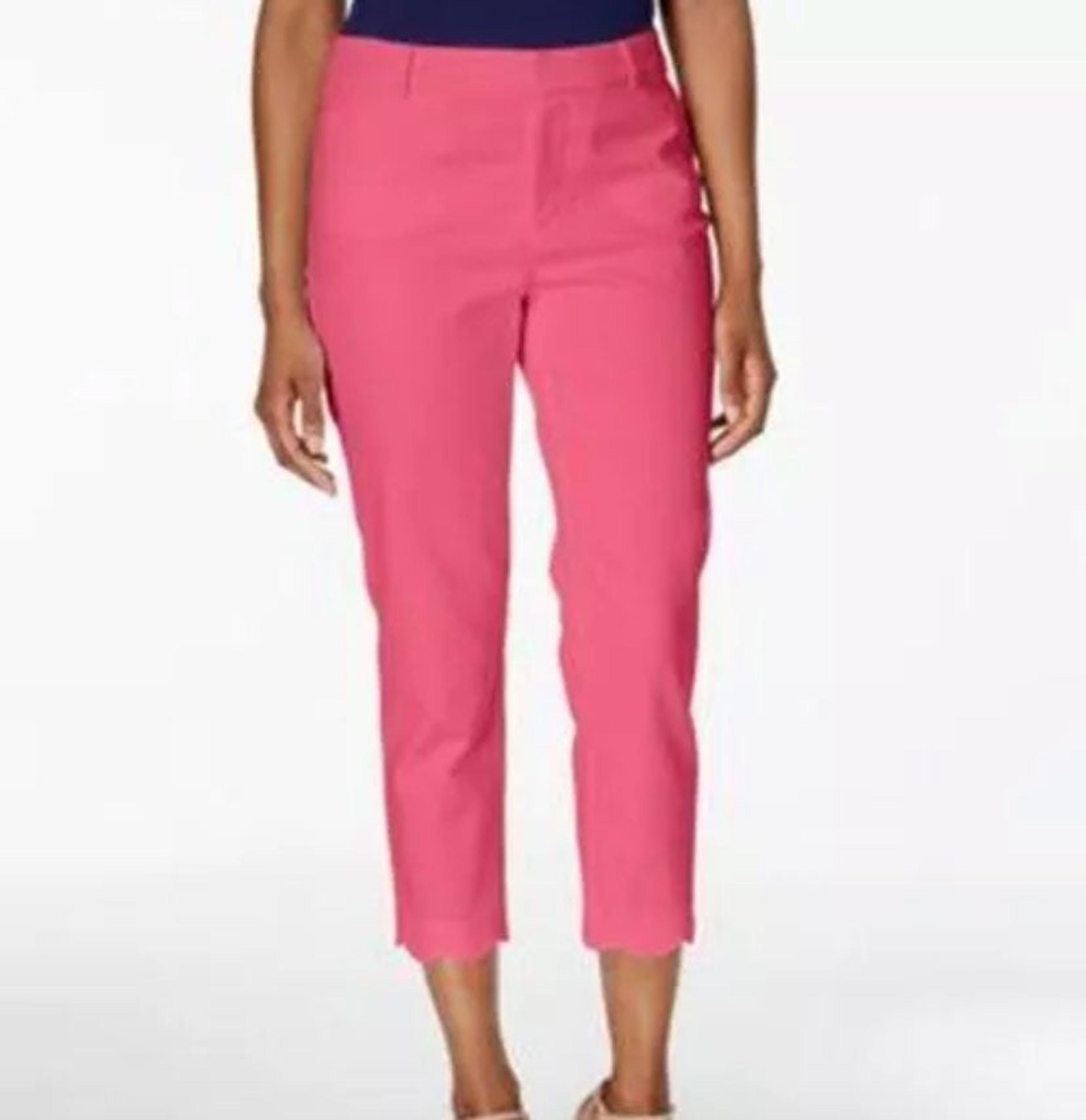 Charter Club Sz 14 Pink Capri Pants