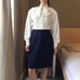 NWT Escada 100% New Wool Pencil Skirt.-Y1.