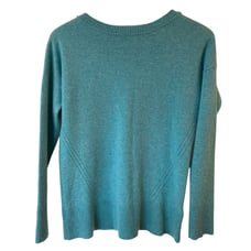 Adrienne Vittadini Long Sleeve 100% 2-PLY Cashmere Sweater Green Women's Small