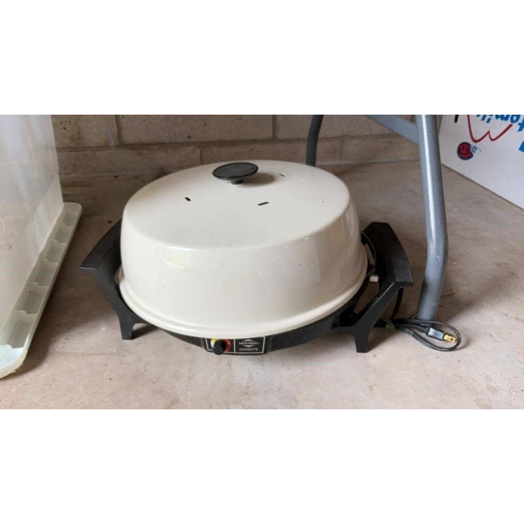 Vintage West Bend Electric Ovenette Hi-Dome BakeRoast Grill Electric Skillet