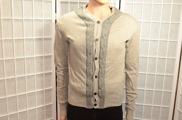 Mens All Saints Wichett Cardigan Sweater small