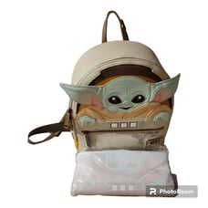Loungefly Mandalorian baby yoda grogu mini backpack and matching wallet