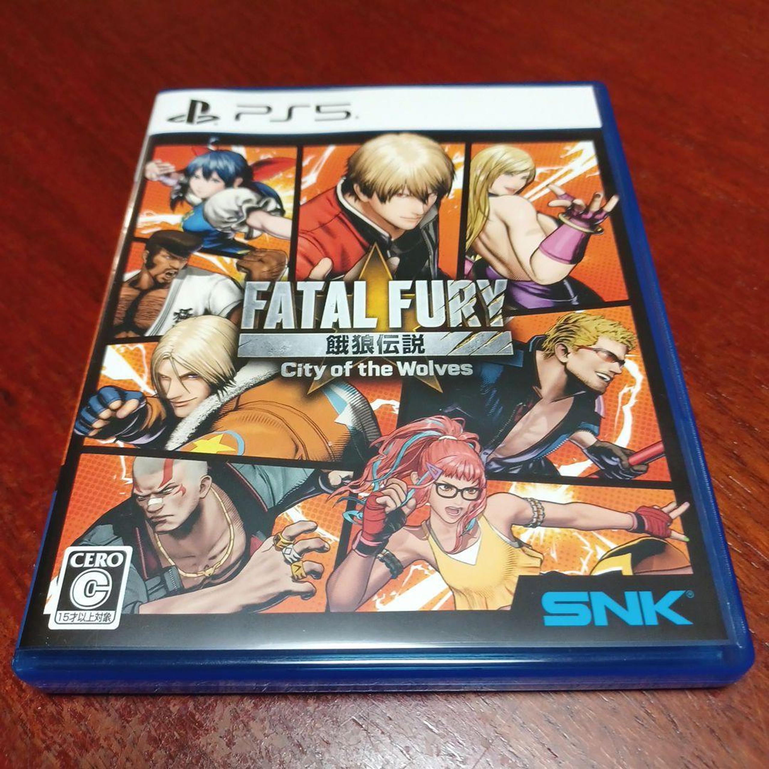 PS5 Fatal Fury: City of the Wolves SPECIAL EDI…