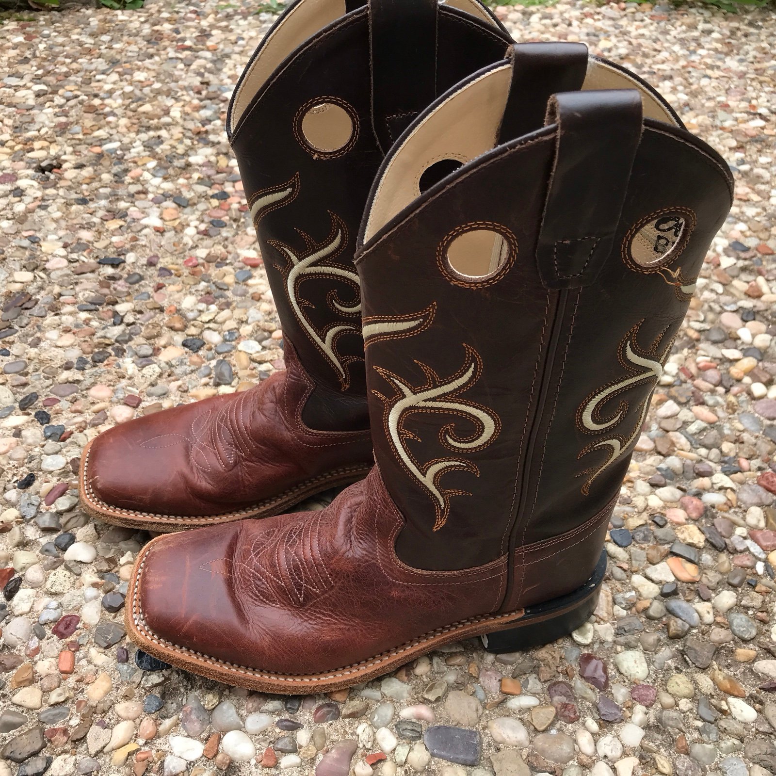 Old West kids boots