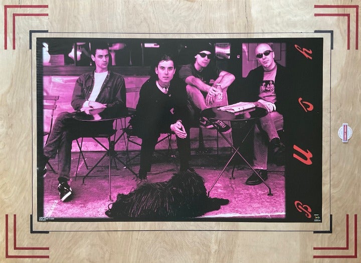 Bush British Grunge Rock Band Vintage 1996 22 x 34