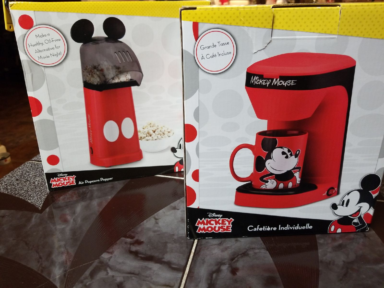 mickey mouse coffee maker