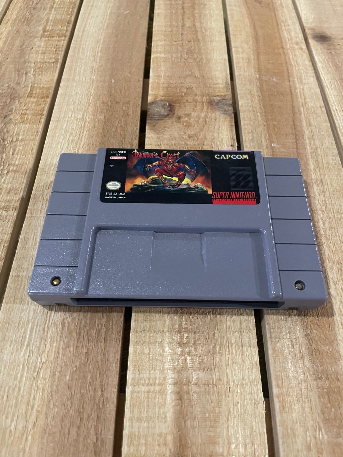 Demon's Crest for Super Nintendo