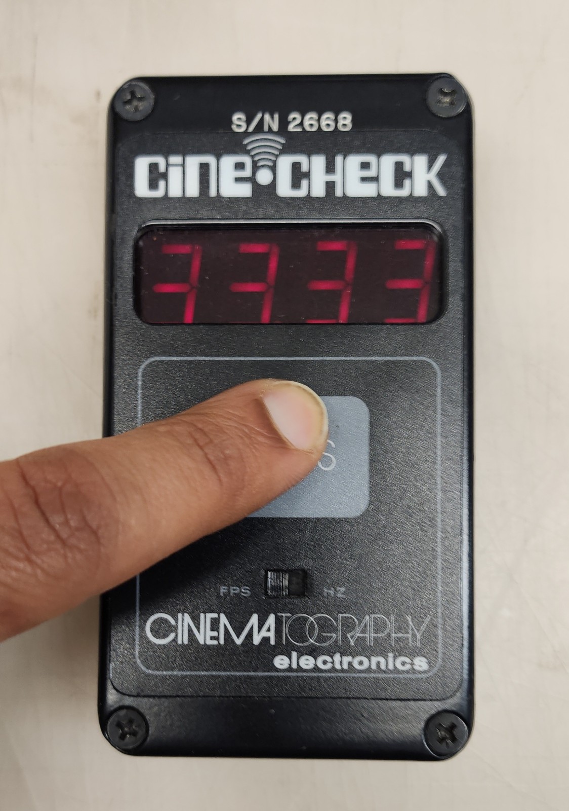 CINE-CHECK by CINEMATOGRAPHY electronics