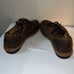 BORN Brown Thyra Distressed Leather Lace Up Shoes-7.5