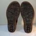 BORN Brown Thyra Distressed Leather Lace Up Shoes-7.5