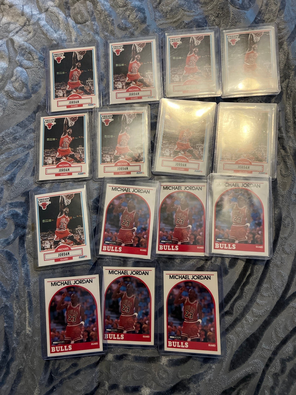 Graded there probably a couple tens in there