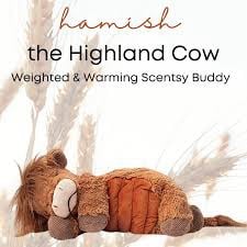 Hamish the Highland Cow Weighted Scentsy Buddy