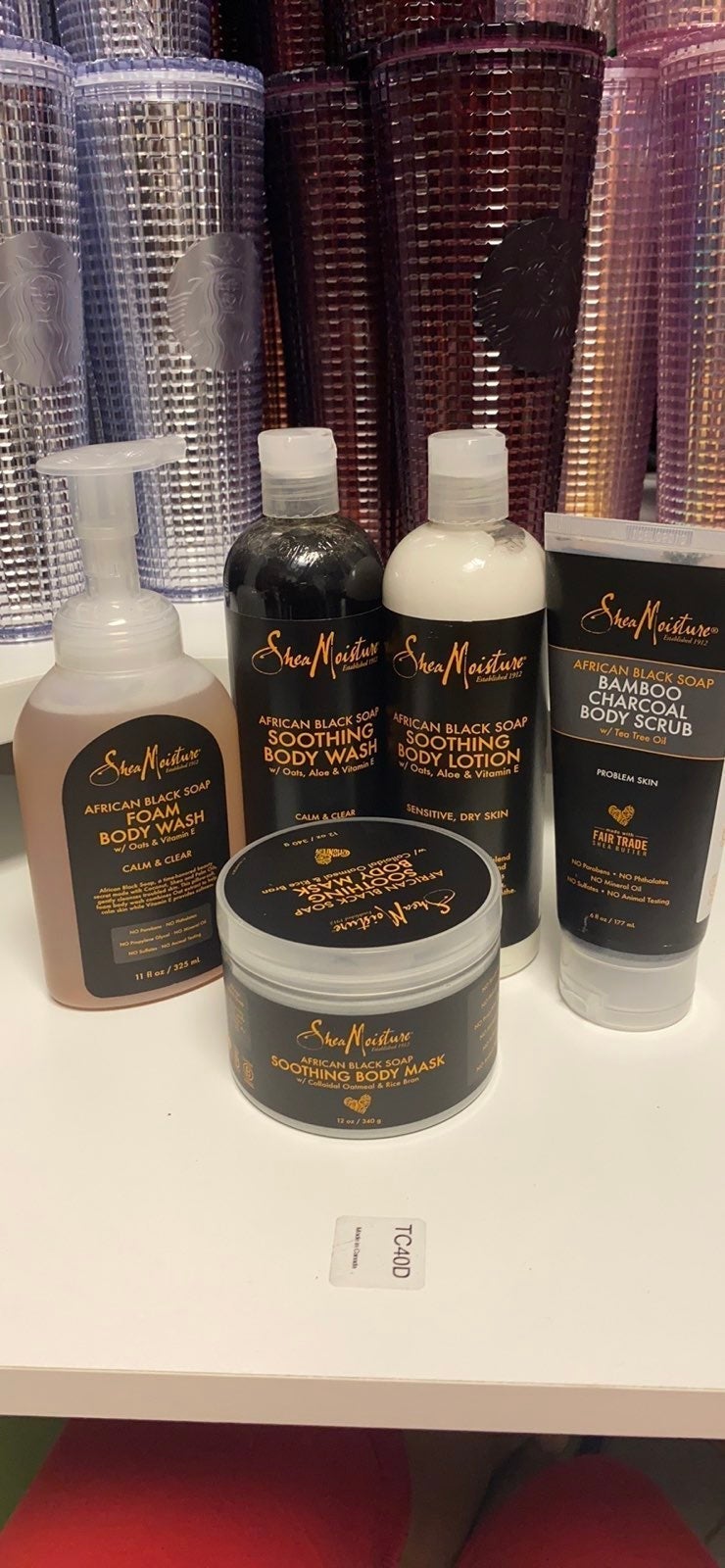 Shea Moisture Bath Care Set
