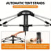 Fiberglass Pole, 210D Silver-coated Oxford Automatic Tent, Rainproof, Sunproof