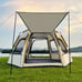 Fiberglass Pole, 210D Silver-coated Oxford Automatic Tent, Rainproof, Sunproof