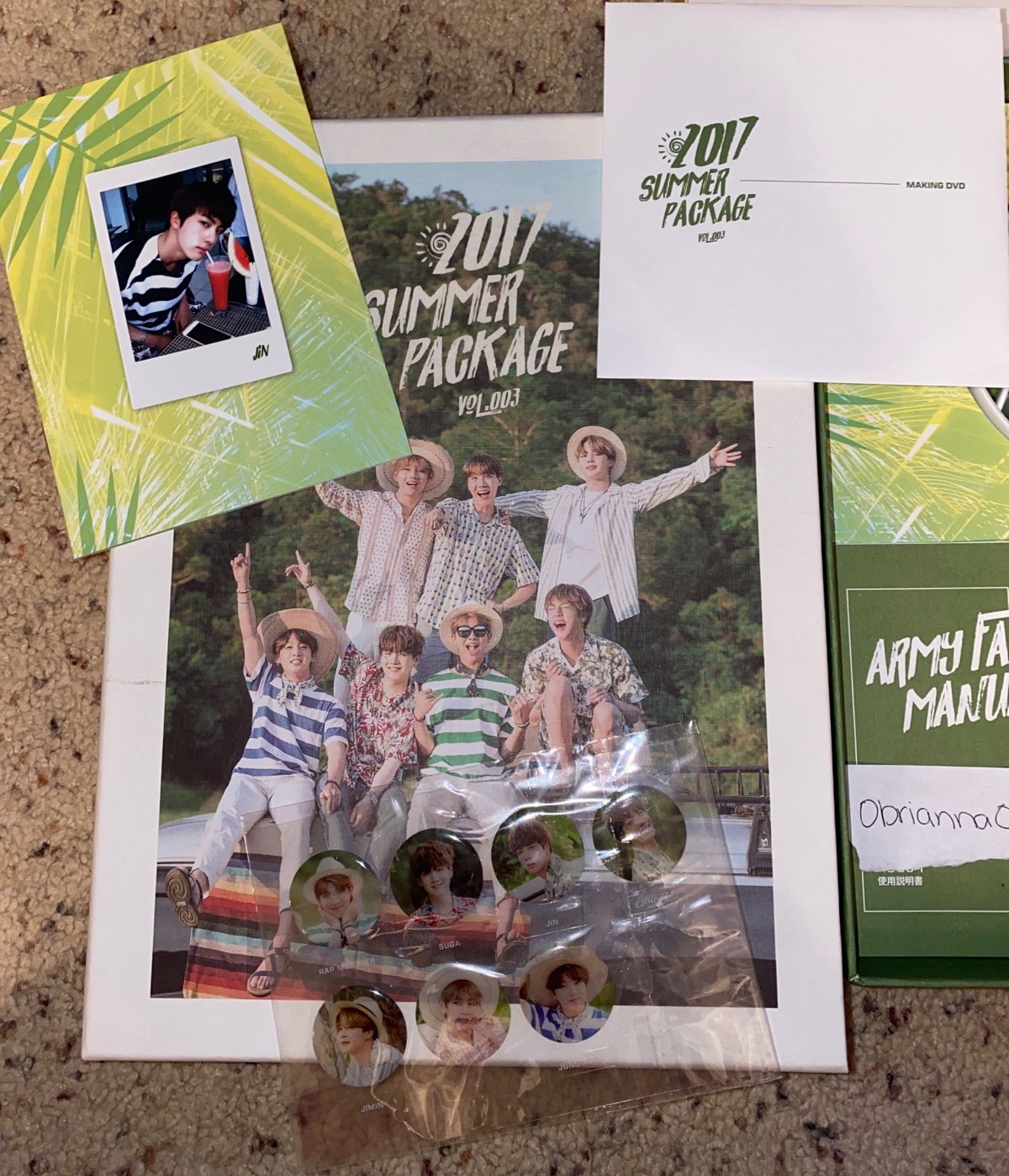 BTS 2017 Summer Package in Coron Island