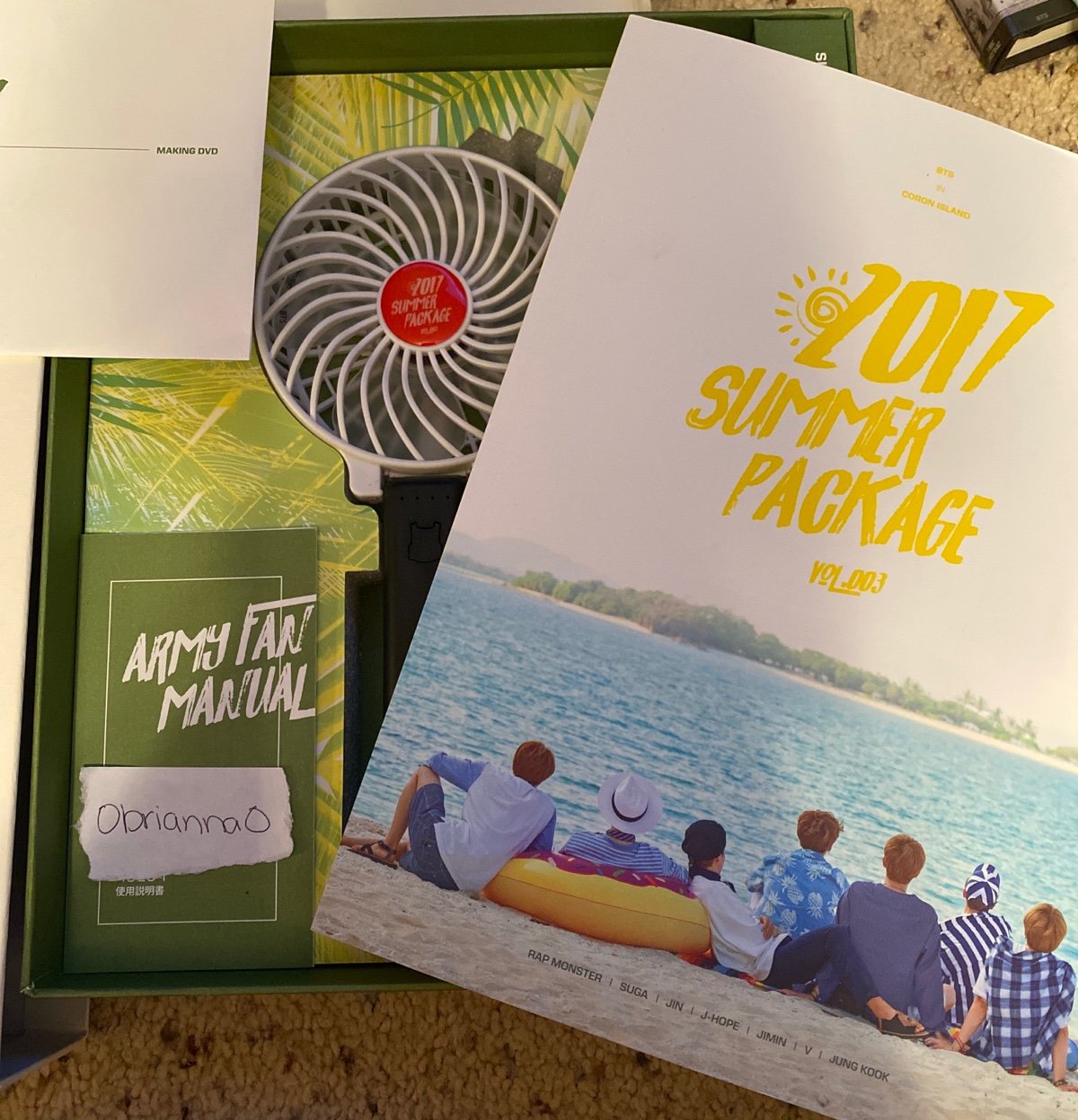 BTS 2017 Summer Package in Coron Island