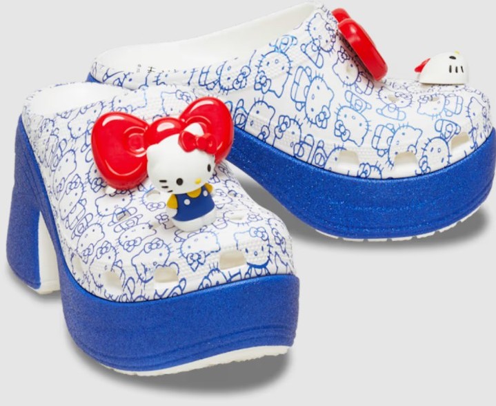 Crocs Hello Kitty Siren Clog SIZE Women 8 Men 6 NEW!