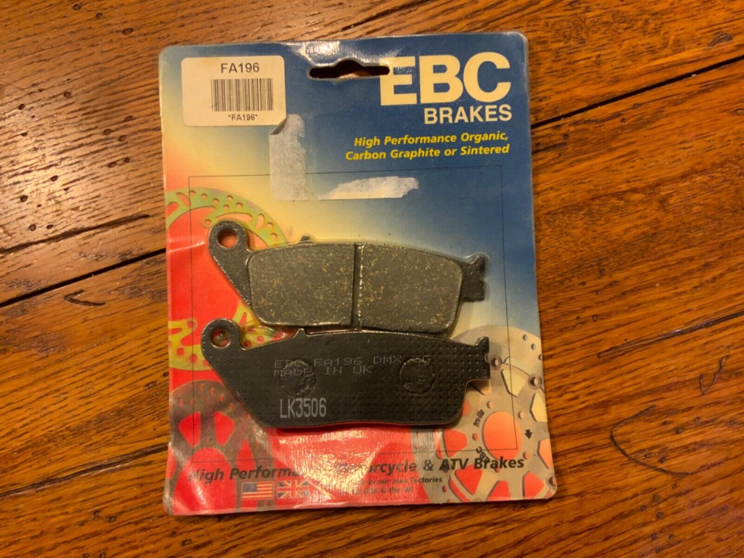 EBC - FA196 - Organic Brake Pads