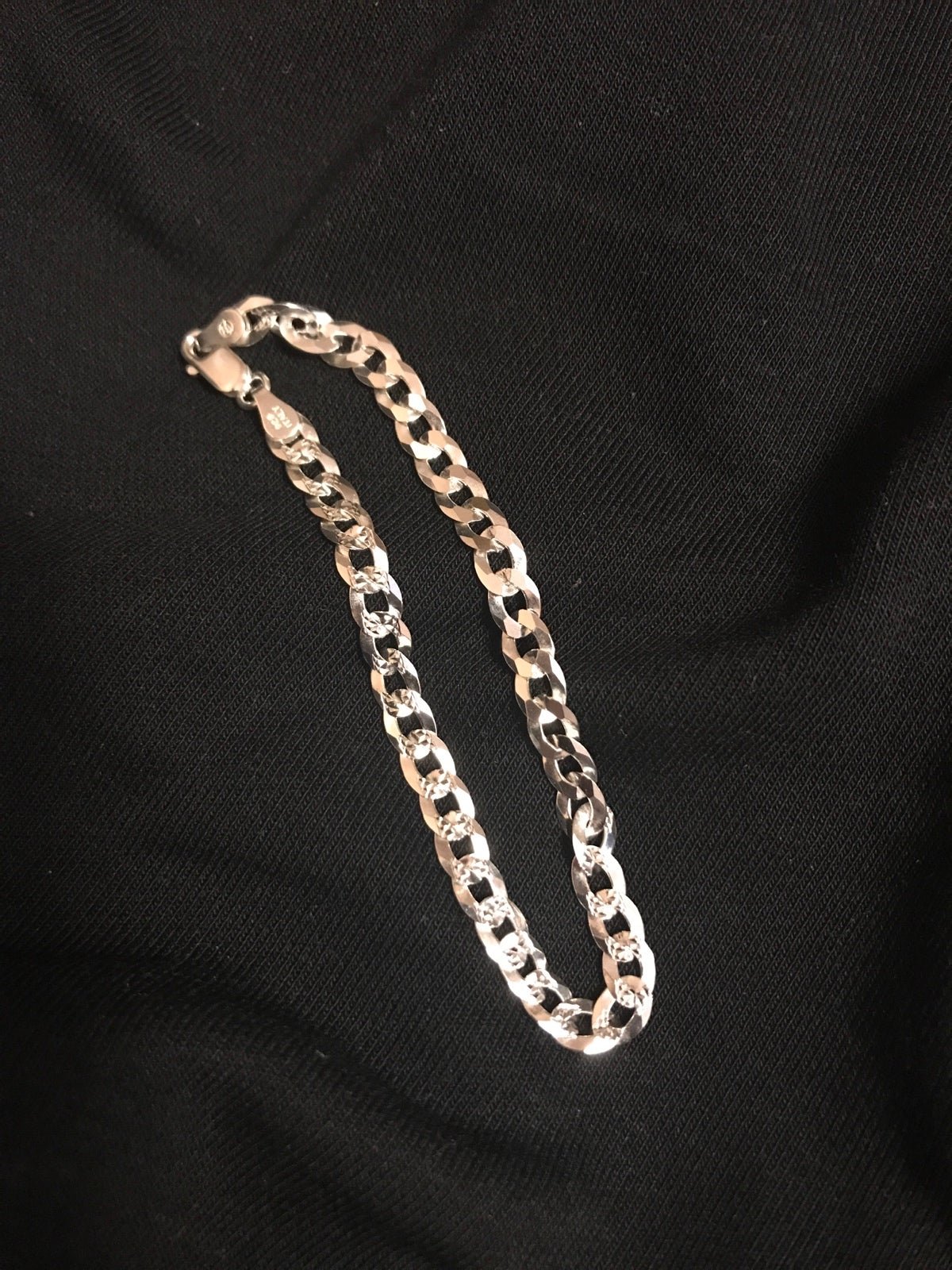925 Sterling Silver bracelet- 7in NEW