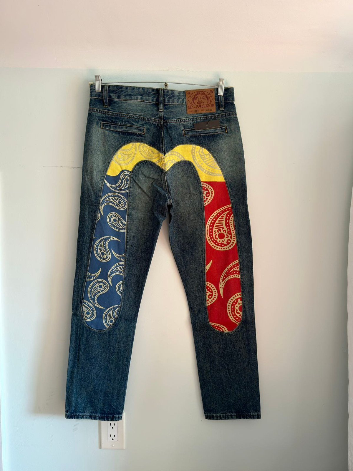 EVISU Denim Classic, Straight Leg Jeans for Men | Mercari