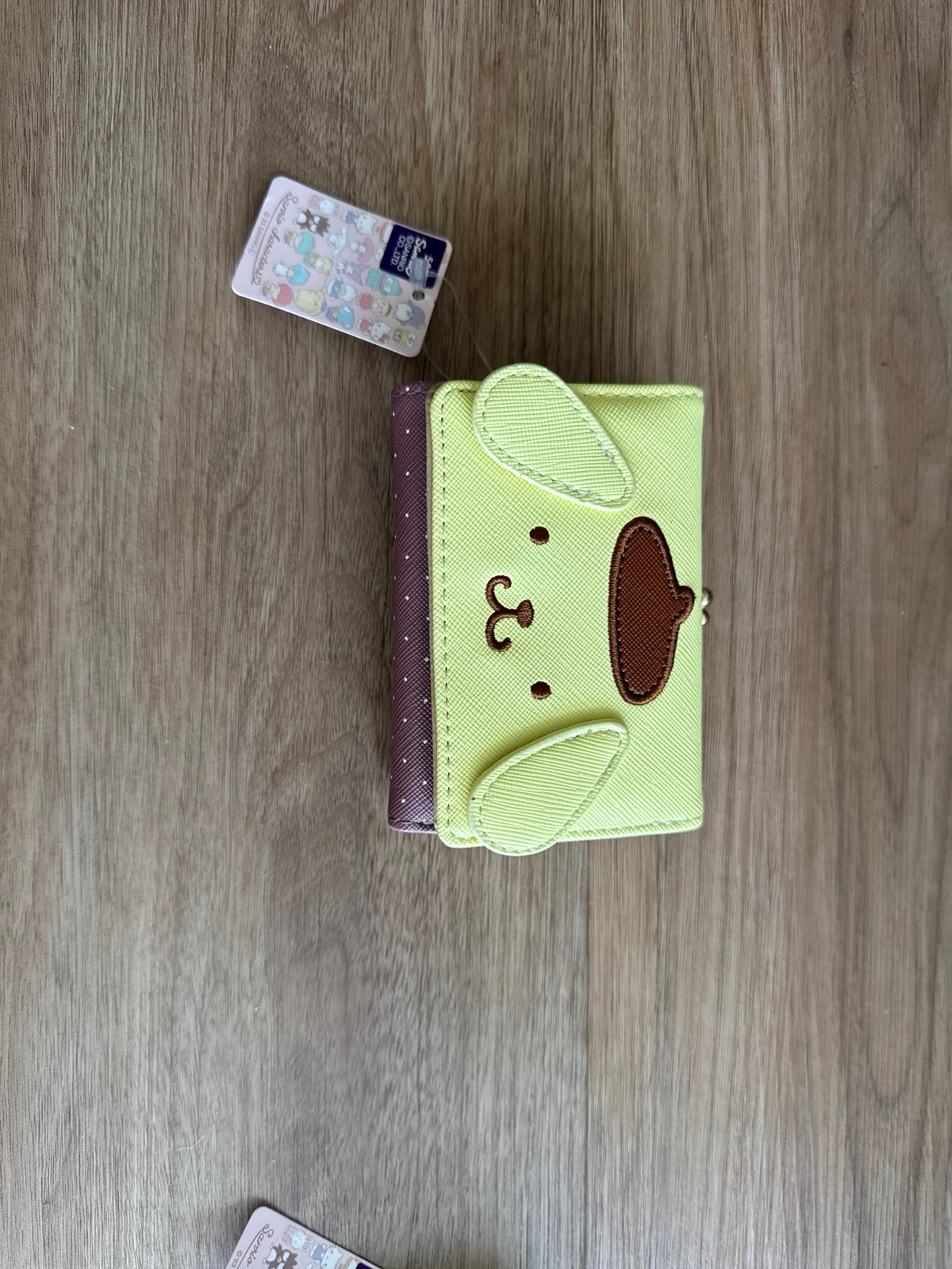 Folding coin purse tri fold wallet