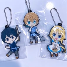 Sword Art Online SAO rubber straps x3