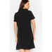 CeCe Ruffled Bow Short Sleeve Cocktail Mini Dress in Black Size 4