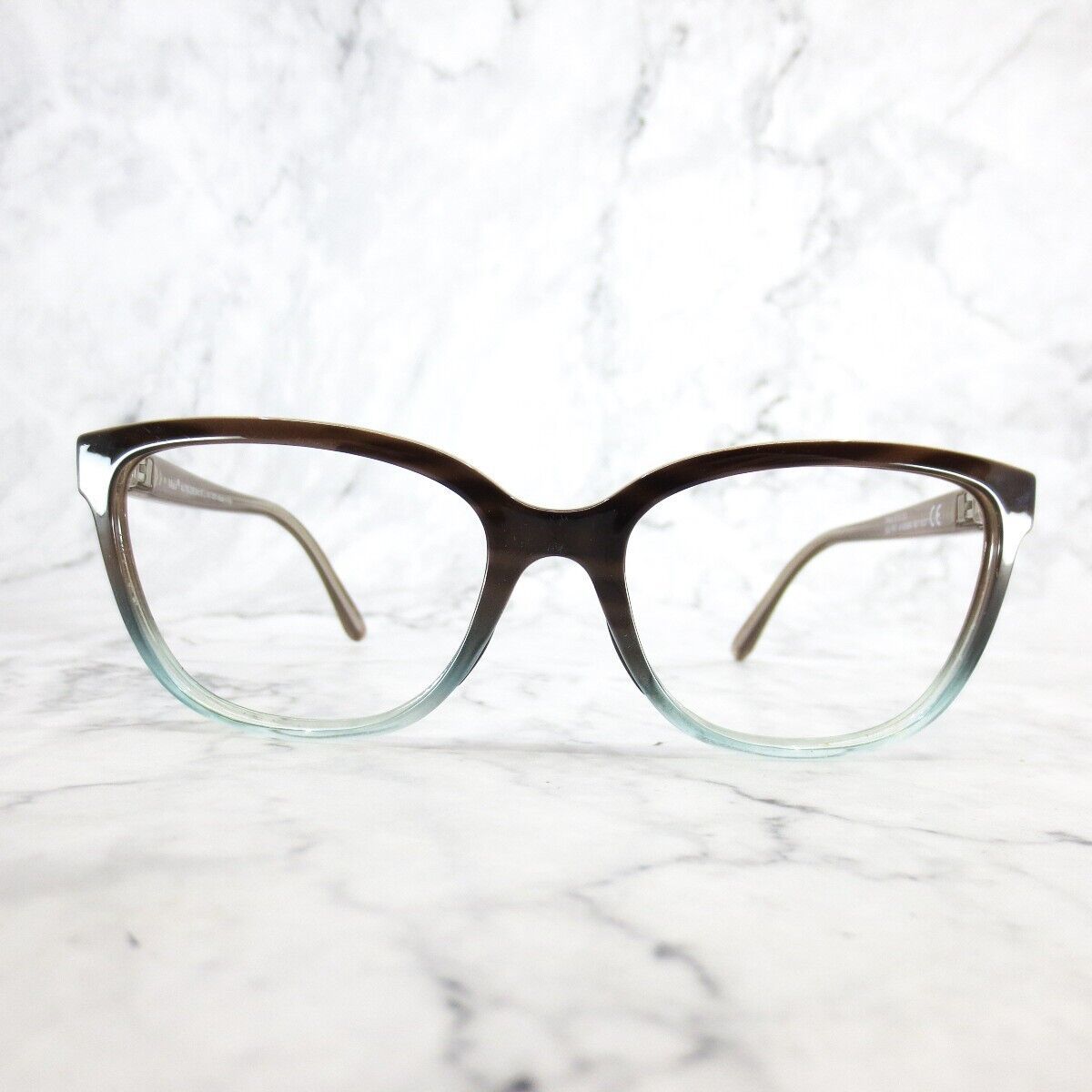 Maui Jim Honi MJ758-22B Sunglasses Brown Blue Cat Eye Frames 54-18-140 Italy