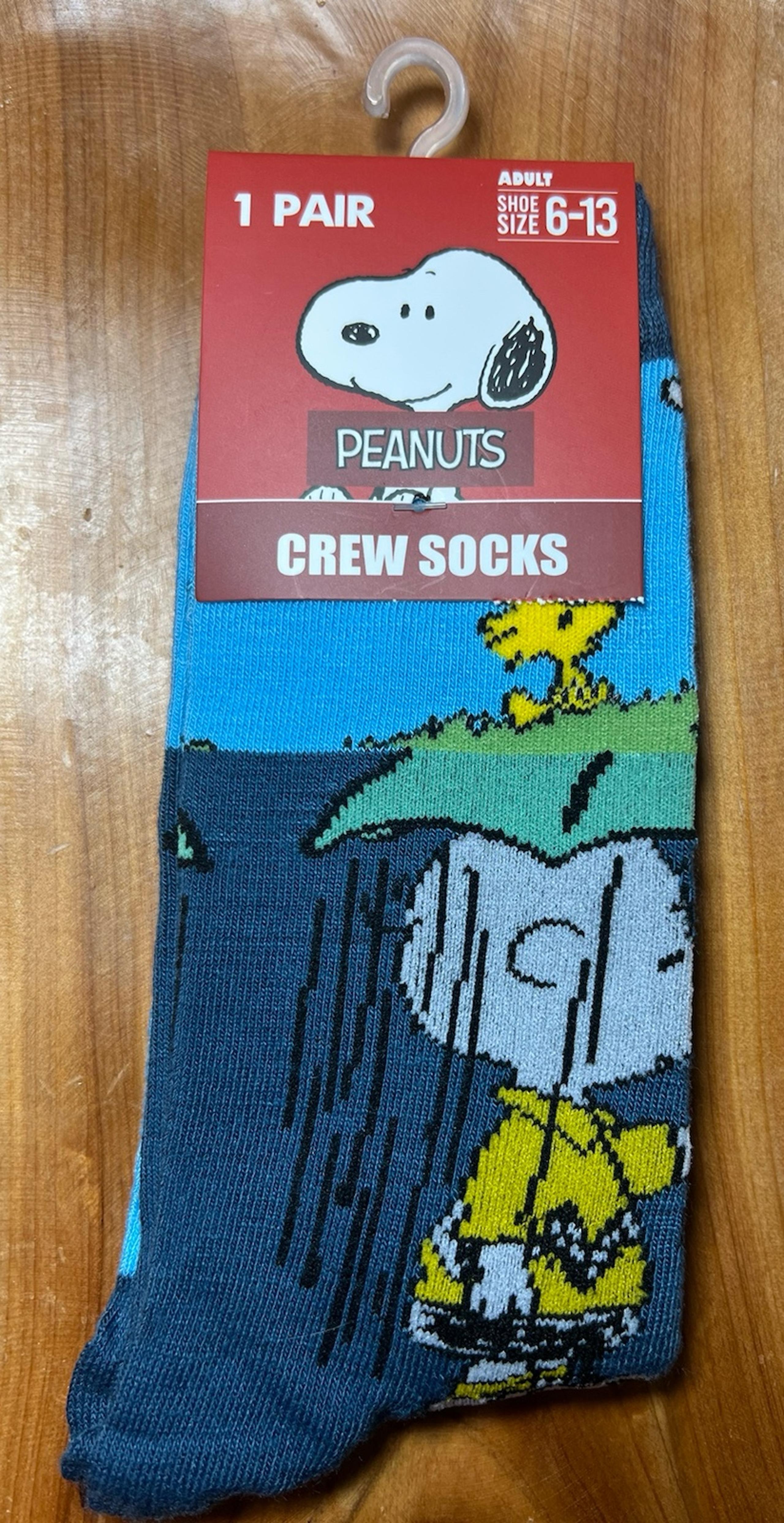 Peanuts crew socks :)