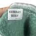 Aritzia Sunday Best Green Wool Blend Knit Sweater Vest Cropped Size XL Preppy