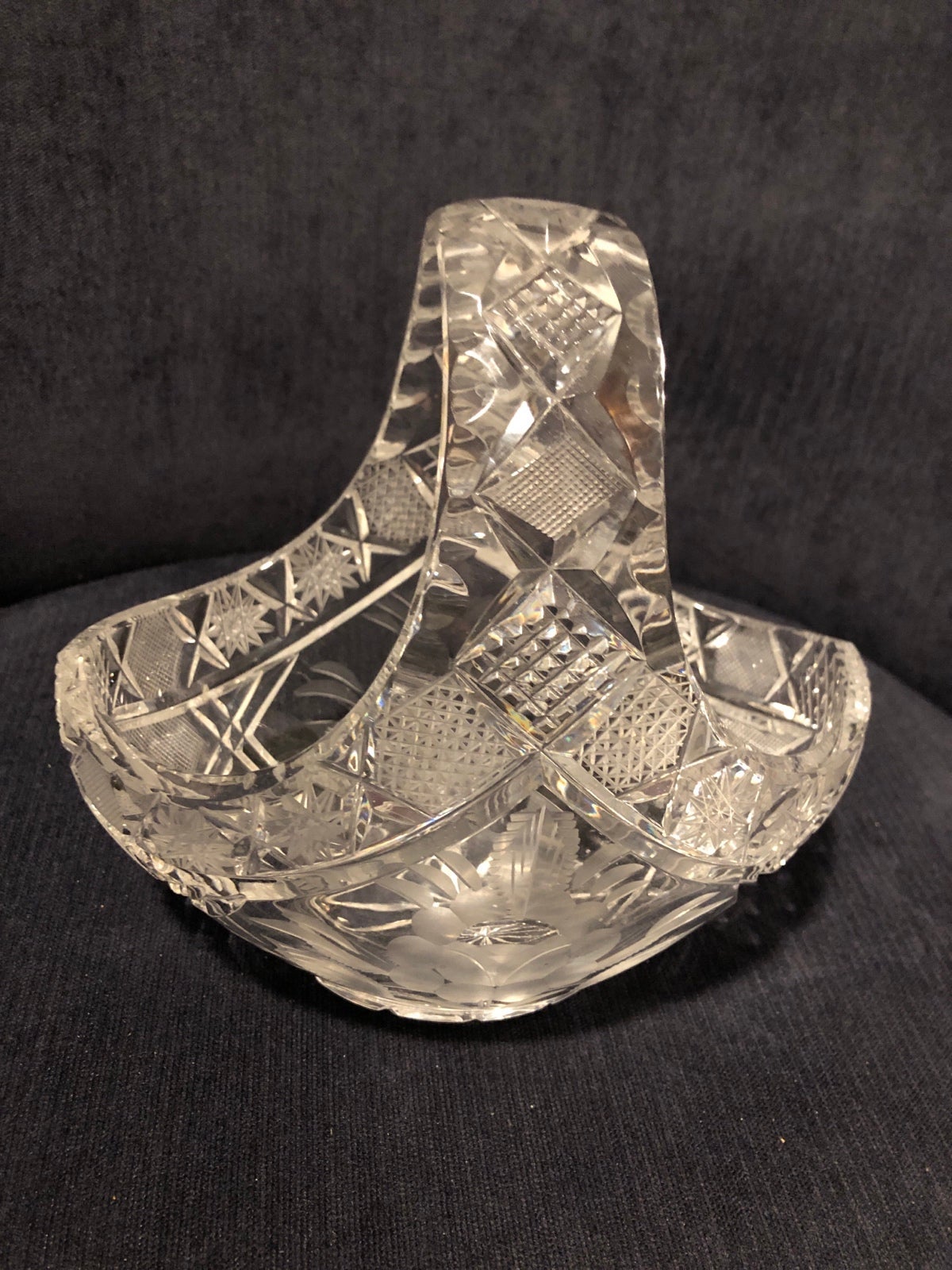 crystal casket vintage .