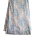 Vintage Laura Ashley Lined Curtain Panels 2 Blue Beige Floral 35 W x 83 L