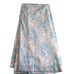Vintage Laura Ashley Lined Curtain Panels 2 Blue Beige Floral 35 W x 83 L