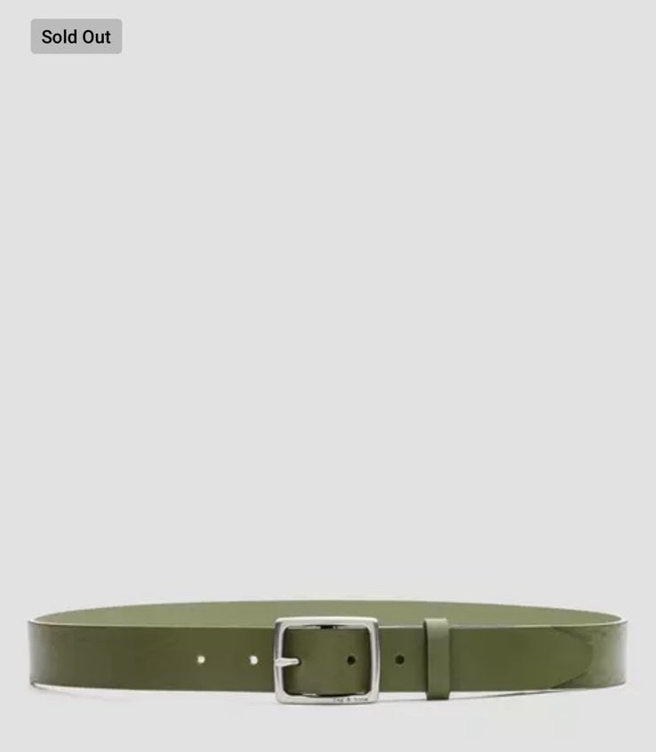 Rag and bone belt