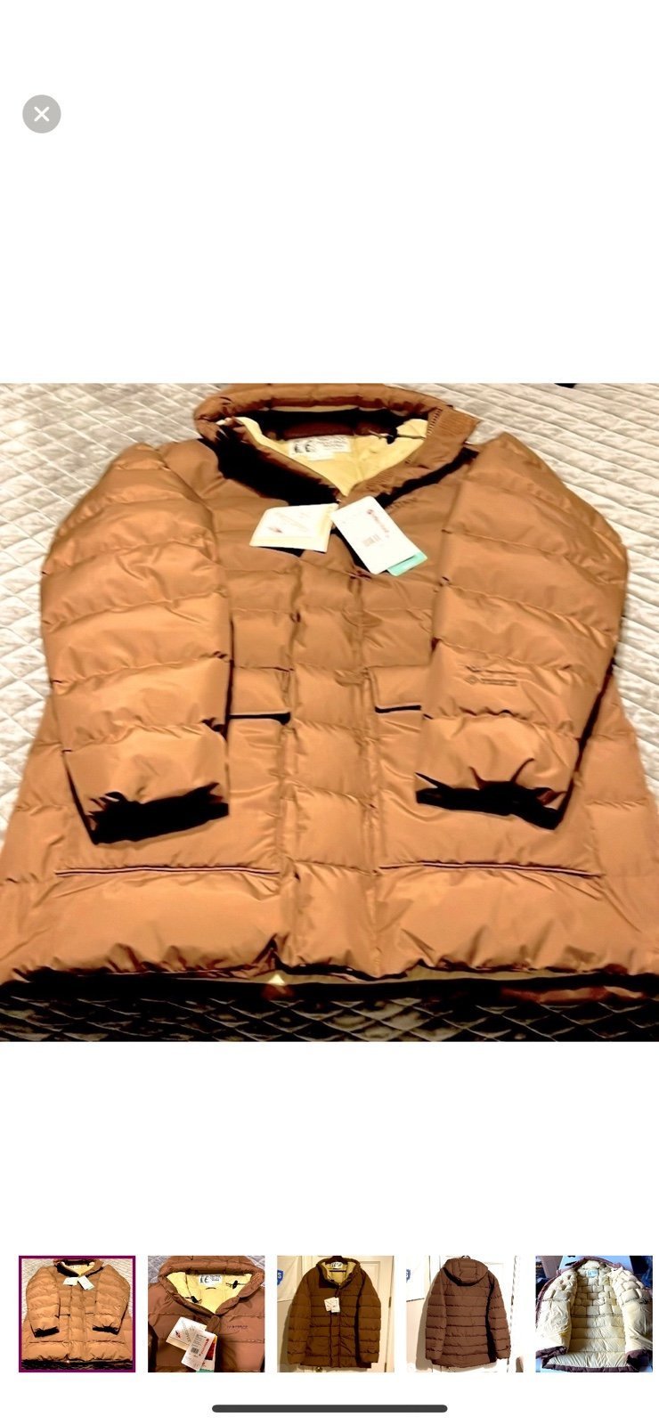 MARMOT GORETEX INFINIUM WARMCUBE HI END PARKA RETAIL 650 men’s xl Ptp 28 hem 33