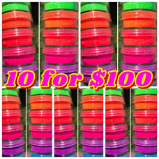 *WHOLESALE DEAL* 10 Neon Matte Eye Shado