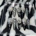 Handmade Chrome Hearts Press On Nails