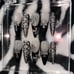 Handmade Chrome Hearts Press On Nails